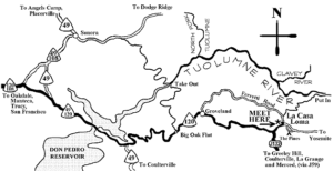 Tuolumne River Trip Map - ARTA River Trips