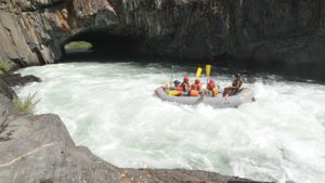 Entering the Tunnel after running Tunnel Chute Rapid on the Middle Fork American