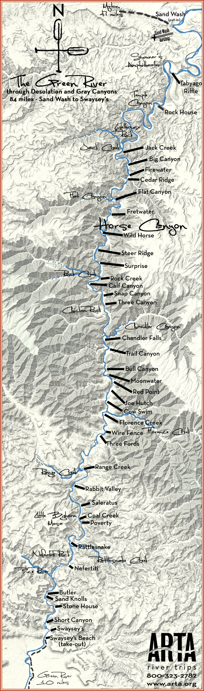 Green River Desolation Canyon, Whitewater Rafting in the Remote West