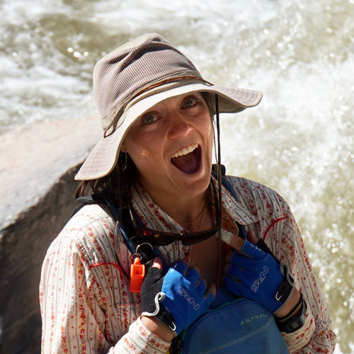 Chloe Hawkey is a Whitewater Rafting Guide for ARTA River Trips