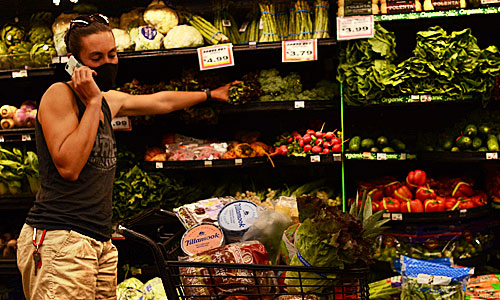 "I love you" in the produce aisle