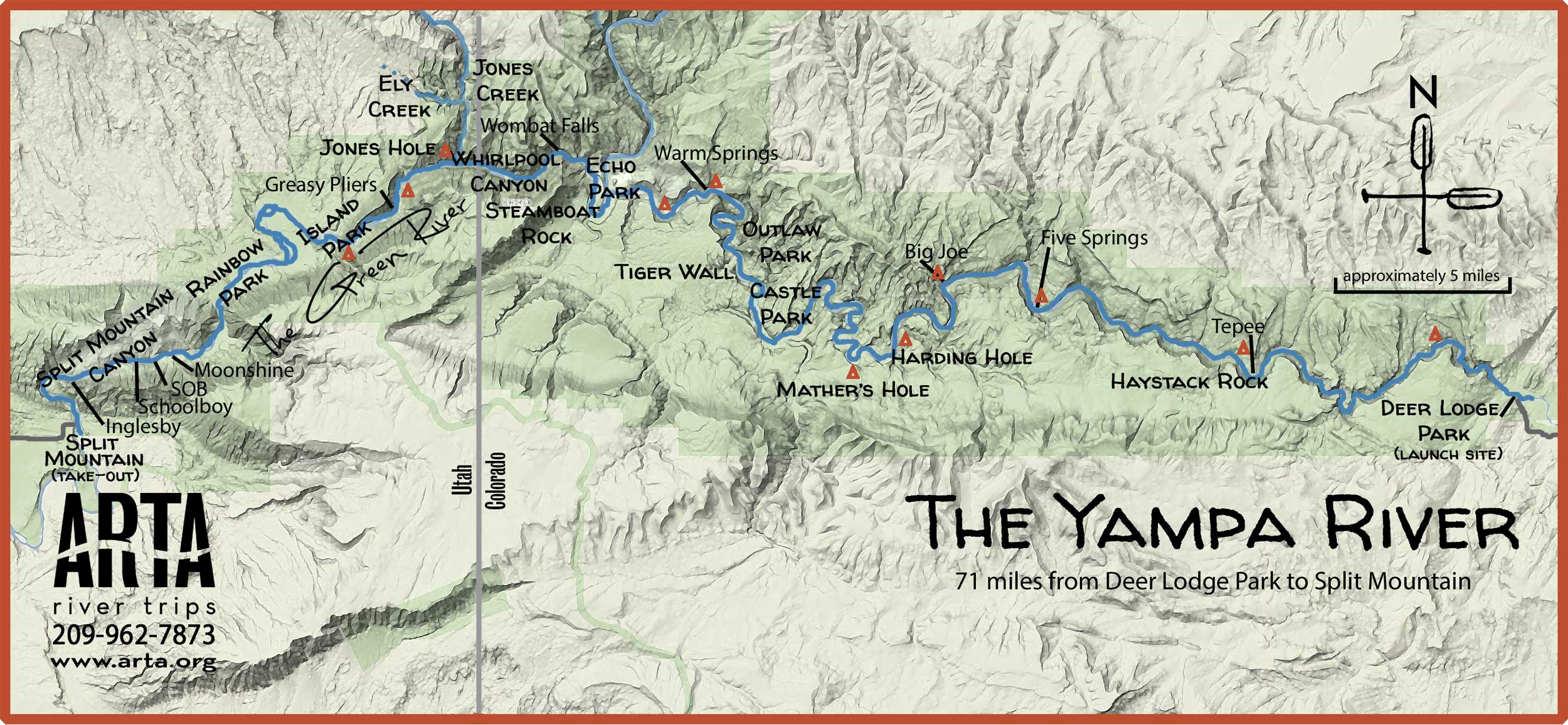 Yampa River Fishing Access Map Yampa River, Whitewater Rafting Through Stunning Scenery