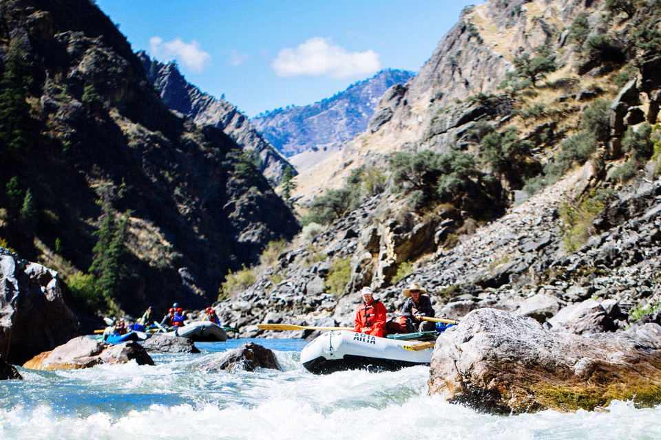 Middle Fork Salmon Rafts