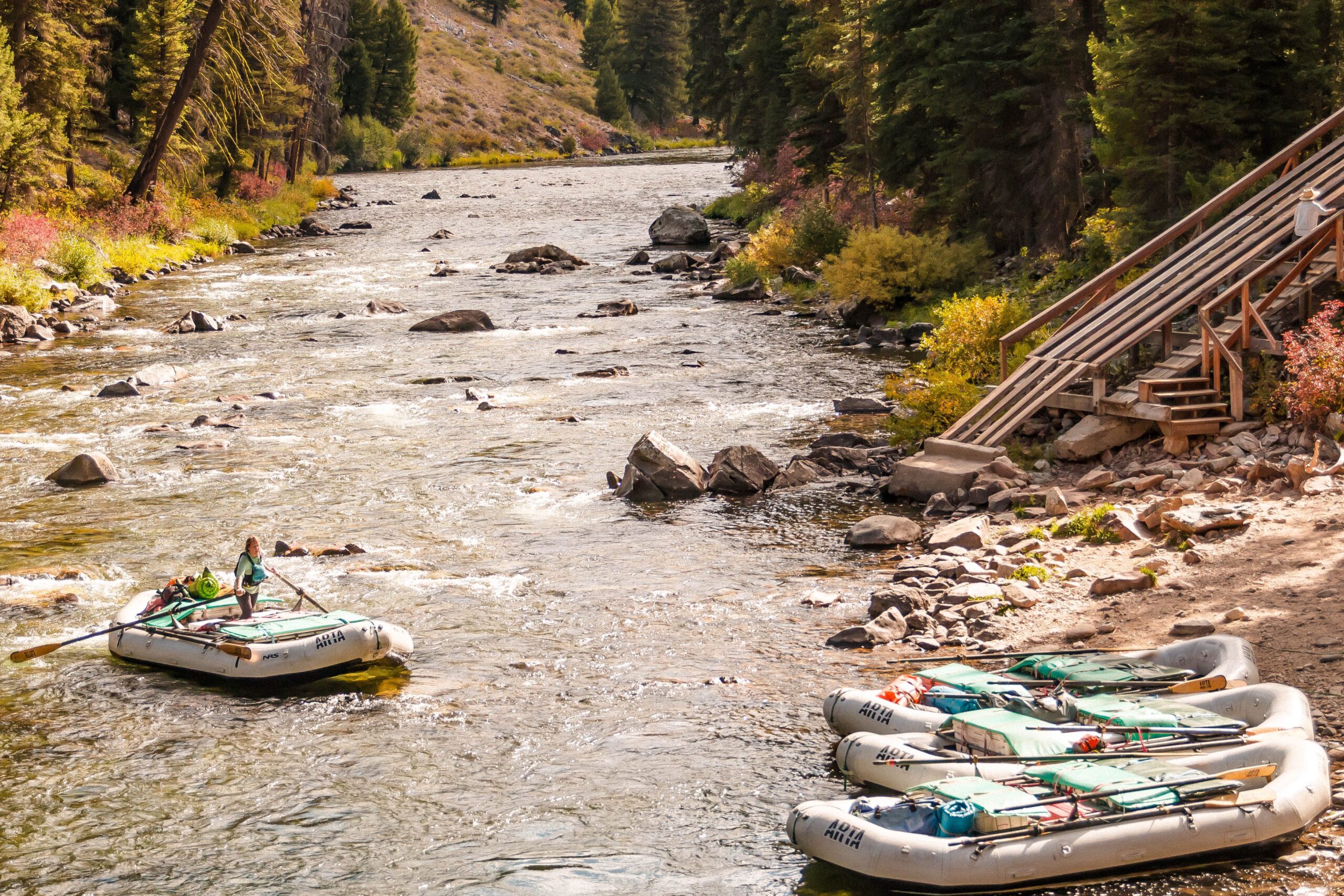 Boundary Put in on the Middle Fork Salmon River