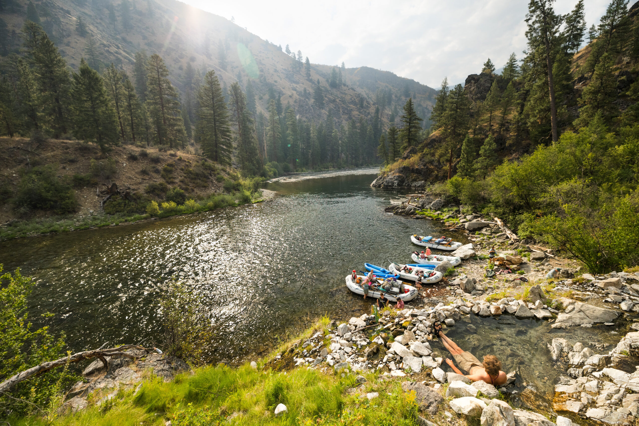 Middle Fork Salmon River Hotsprings